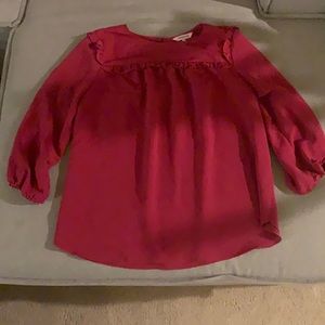 Juicy Couture maroon blouse
